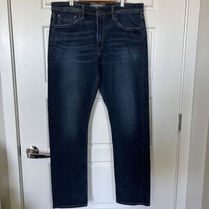 Revtown Sharp Slim Straight Stretch Men’s Jeans Size 33X32 Blue Denim